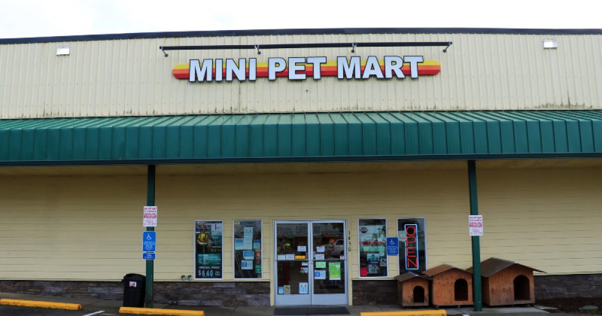 Mini pet discount mart near me